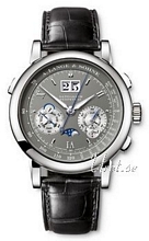 A. Lange & S�hne Chronographen Grey Dial Croco Strap