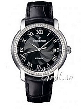 Audemars Piguet Jules Audemars Black Dial Croco Strap