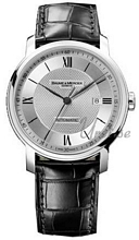 Baume & Mercier Classima Executives Silver Dial Leather