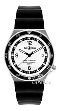 Bell & Ross Proffesional Type Demineur White Dial Black Rubber