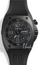 Bell & Ross Marine Svart/Gummi Ø44 mm Bell & Ross Marine Svart/Gummi Ø44 mm