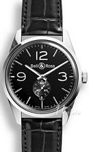 Bell & Ross Vintage Svart/Läder Ø41 mm Bell & Ross Vintage Svart/Läder Ø41 mm