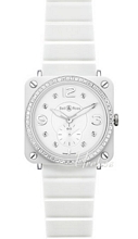 Bell & Ross Aviation Vit/Gummi 39x39 mm