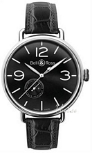 Bell & Ross Vintage Svart/Läder Ø45 mm Bell & Ross Vintage Svart/Läder Ø45 mm