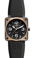 Bell & Ross Instrument BR-01-92 Carbon Pink Gold