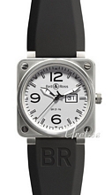 Bell & Ross Instrument BR-01-96 White Dial