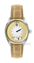 Bell & Ross Vintage 123 Jumping Hour Double Subdial White Dial