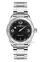 Bell & Ross Vintage Mystery Diamond Black Dial