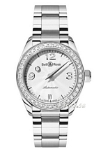 Bell & Ross Vintage Mystery Diamond White Dial