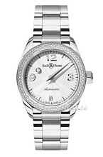 Bell & Ross Vintage Mystery Diamond White Dial
