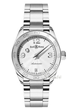 Bell & Ross Vintage Mystery Diamond White Dial
