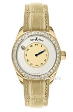Bell & Ross Vintage Mystery Diamond Gold White Dial