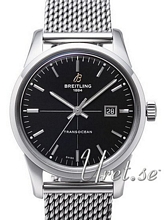 Breitling Transocean Black Dial Bracelet