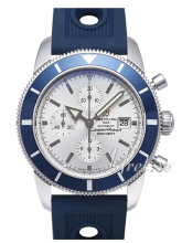 Breitling Superocean Heritage Chronograph Heritage Silver/Gummi