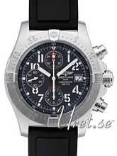Breitling Avenger Svart/Gummi �45 mm
