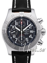Breitling Avenger Svart/L�der �45 mm