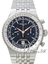 Breitling Montbrillant Legende Black Dial Bracelet