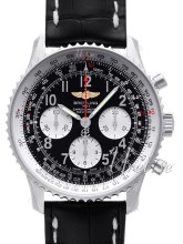 Breitling Navitimer 01 Svart/L�der �43 mm