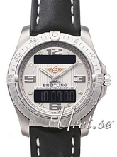Breitling Professional Aerospace Silver/L�der �42 mm