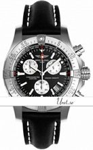 Breitling Avenger Seawolf Chrono Black Dial Leather Breitling Avenger Seawolf Chrono Black Dial Leather
