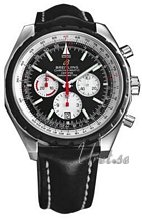 Breitling Chrono-Matic 49 Black Dial Leather Breitling Chrono-Matic 49 Black Dial Leather