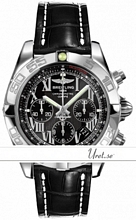Breitling Chronomat B01 Black Dial Croco Leather Breitling Chronomat B01 Black Dial Croco Leather