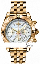 Breitling Chronomat B01 MOP Dial Rose Gold Bracelet Breitling Chronomat B01 MOP Dial Rose Gold Bracelet