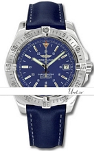 Breitling Colt Automatic Blue Dial Leather Breitling Colt Automatic Blue Dial Leather