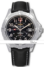 Breitling Colt GMT Black Dial Black Leather Breitling Colt GMT Black Dial Black Leather