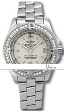Breitling Colt Oceane Silver Dial Bracelet Diamond