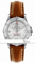 Breitling Colt Oceane Silver Dial Leather