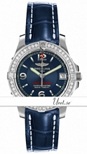 Breitling Colt Oceane Blue Dial Leather