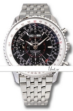 Breitling Montbrillant Datora Black Dial Bracelet Breitling Montbrillant Datora Black Dial Bracelet