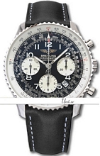 Breitling Navitimer Black Dial Leather Breitling Navitimer Black Dial Leather