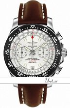 Breitling Skyracer Raven White Dial Leather Breitling Skyracer Raven White Dial Leather