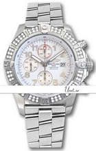Breitling Super Avenger White Dial Bracelet Breitling Super Avenger White Dial Bracelet