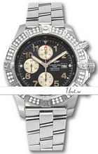 Breitling Super Avenger Black Dial Bracelet Breitling Super Avenger Black Dial Bracelet