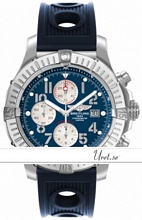 Breitling Super Avenger Blue Dial Rubber Breitling Super Avenger Blue Dial Rubber