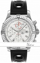 Breitling Super Avenger White Dial Rubber Breitling Super Avenger White Dial Rubber