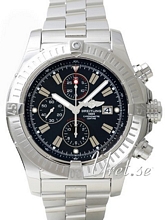 Breitling Super Avenger Black Dial Bracelet Index Markers Breitling Super Avenger Black Dial Bracelet Index Markers