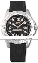 Breitling Superocean Steelfish Black Dial Rubber