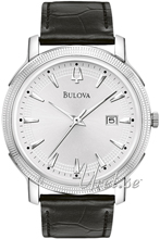 Bulova Dress Silver/L�der �40 mm