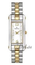 Bulova Bracelet Ladies Two Tone White Dial