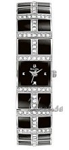 Bulova Crystals Ladies Black Dial Bulova Crystals Ladies Black Dial