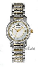 Bulova Diamonds Ladies Two Tone MOP Dial Bulova Diamonds Ladies Two Tone MOP Dial