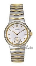 Bulova Diamonds Ladies Two Tone MOP Dial Bulova Diamonds Ladies Two Tone MOP Dial