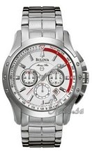 Bulova Marine Star Chronograph White Dial