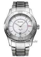 Bulova Marine Star Chronograph Silver Dial