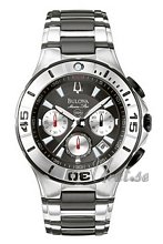 Bulova Marine Star Chronograph Black Dial