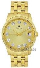 Bulova Diamonds Gold Tone Gold Dial Bulova Diamonds Gold Tone Gold Dial